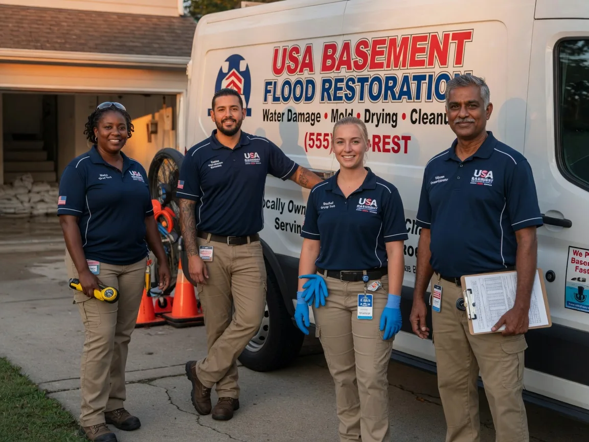 Basement Flood Cleanup company in Houston, PA